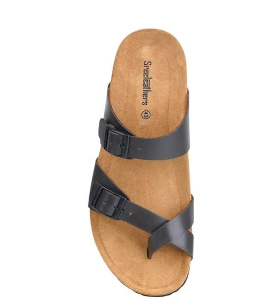 Men's Casual Fit Leather Sandal